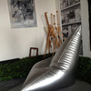 Aviator - Metallic Leather Bag Chair