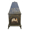 Aztec Allure - Wood-Fired Pizza Oven, Grill, and Fireplace / Chiminea