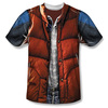 Back To The Future Marty McFly Vest T-Shirt / Costume