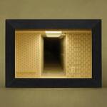 Backrooms-Style Illuminated Liminal Space Diorama