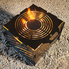 Bad Idea Pyro Cage - Portable Fire Pit, Campfire Stove, and Incinerator