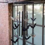 Bad Omens Spooky Metal Bats Wind Chime