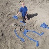 Bag O' Beach Bones - Life-Size Skeleton Sand Mold