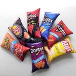Bag of Chips Throw Pillows - Doritos, Lay's, and Cheetos