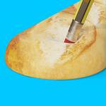 Baguette Memory Foam Keyboard Wrist Rest