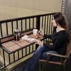 Balcony Railing Folding Table / Work Desk