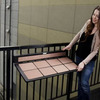 Balcony Railing Folding Table / Work Desk