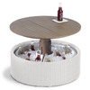 Baleares Pop-Up Ottoman / Beverage Cooler