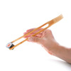 Bamboo Chopsticks + Fork All-in-One