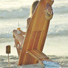 Bamboo Drink Holder Stakes For the Beach or Lawn