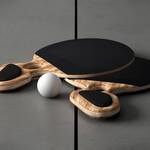 Bamboo Ping Pong Paddles w/ Precision-Style Ergonomic Grip
