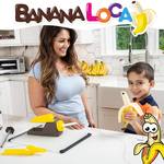 Banana Loca - Cores and Fills a Banana Still in its Peel
