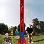 Banzai Titan Blast Inflatable Rocket - Launches over 100' in the air!