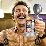 Barbuzzo Brew Stein - Oktoberfest Beer Can Holder
