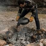 Barebones All-in-One Cast Iron Grill, Wok, Skillet, Smoker, Stock Pot, and More