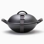 Barebones All-in-One Cast Iron Grill, Wok, Skillet, Smoker, Stock Pot, and More