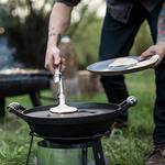 Barebones All-in-One Cast Iron Grill, Wok, Skillet, Smoker, Stock Pot, and More