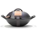 Barebones All-In-One Portable Cast Iron Grill, Wok, Griddle, and More