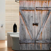 Barn Door Shower Curtain