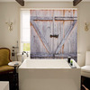 Barn Door Shower Curtain