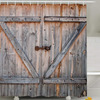 Barn Door Shower Curtain