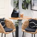 Basement Pole Bar Table / Drink Shelf