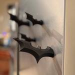 Batman Batarang-Inspired Fridge Magnets