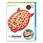 BeDeviled - Deviled Egg Serving Tray with Devil Horns and a Pointy Tail