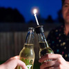 Beer Bottle Candles