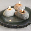 Beeswax Rock Candles