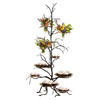 Bella Toscana Rustic Cast Iron Twig Serving Tower