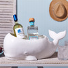 Beluga Whale Planter / Beverage and Ice Tub