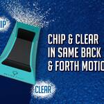 The Better Ice Scraper - Chips and Clears Ice in the Same Motion
