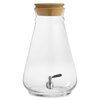 Beverage Dispenser with Cork Lid