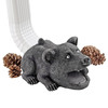 Big Boss Bear Gutter Guardian Downspout Statue
