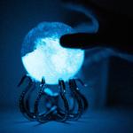Bioluminescent Bio-Orb - Swirl at Night to Illuminate!