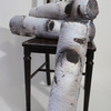 Birch Tree Log Pillows