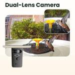 Birdfy Solar-Powered Smart Bird Bath Fountain, Camera, and Stand