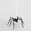 Black Metal Spider Taper Candle Holder