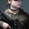 Black Ops Throat Mic iPhone Headset