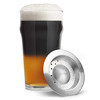 Black and Tan Beer Layering Tool and Glass Set