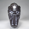 Black Wolf Drinking Horn Mug