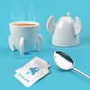 Blast Off! Rocket Ship Espresso Cups