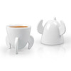 Blast Off! Rocket Ship Espresso Cups