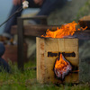 BlazingBlock - Portable Self-Contained Wood Bonfire