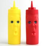 Blink Ketchup And Mustard Squeeze Bottles