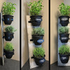 Bloem Herb Trio - Vertical Three Tier Wall Planter