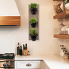 Bloem Herb Trio - Vertical Three Tier Wall Planter