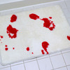 Blood Bath Shower Curtain and Bath Mat