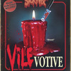 Blood Scented Candle Stabbed With a Bloody Knife